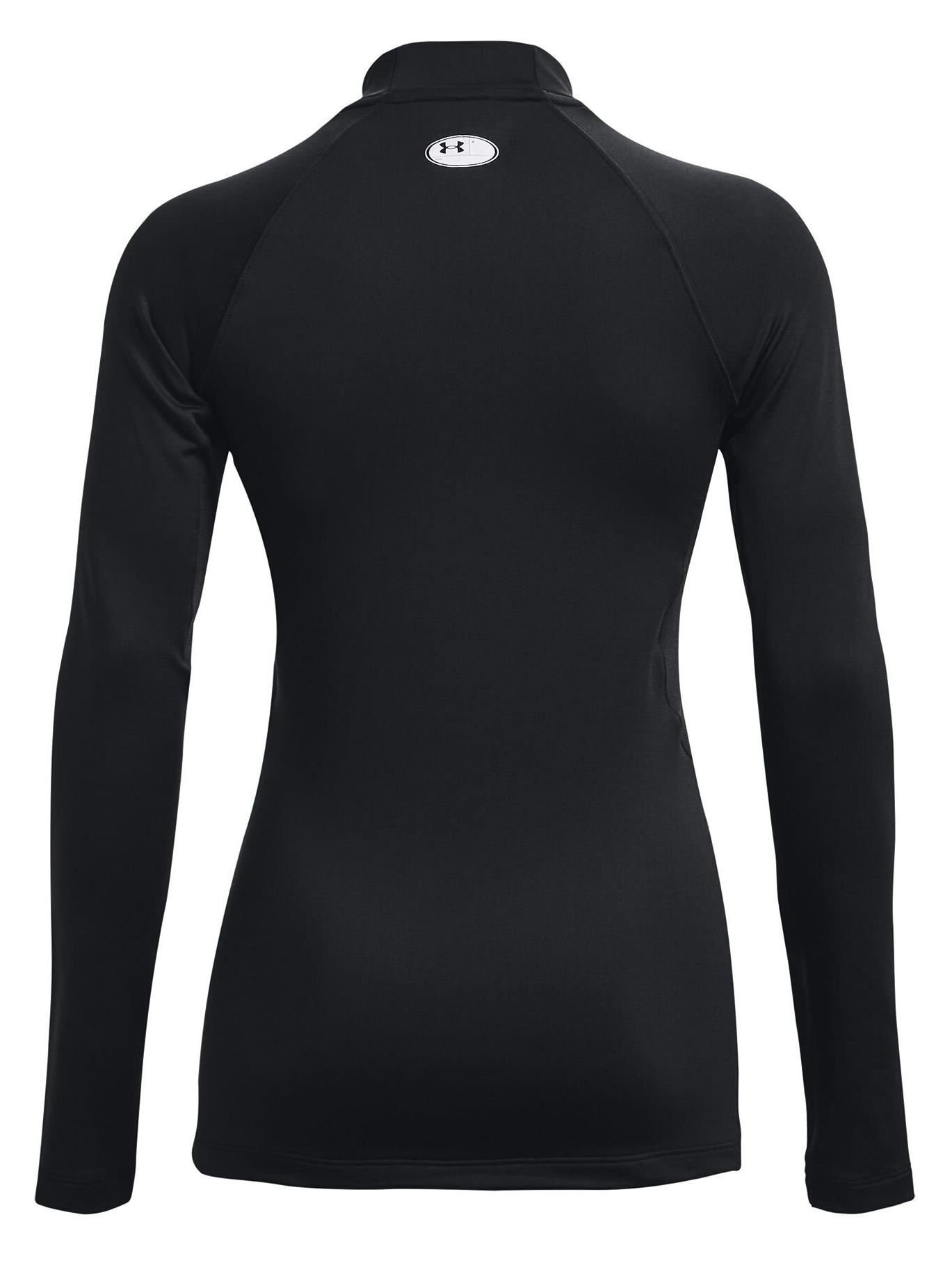 Under Armour Authentics Mockneck dam baselayer, svart