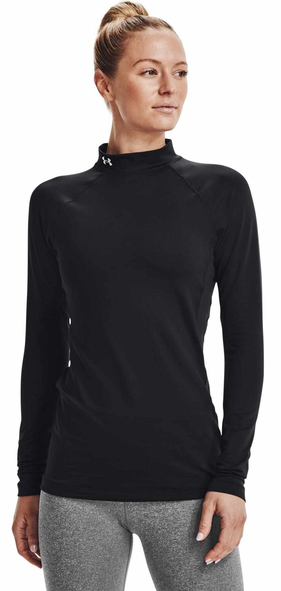 Under Armour Authentics Mockneck dam baselayer, svart