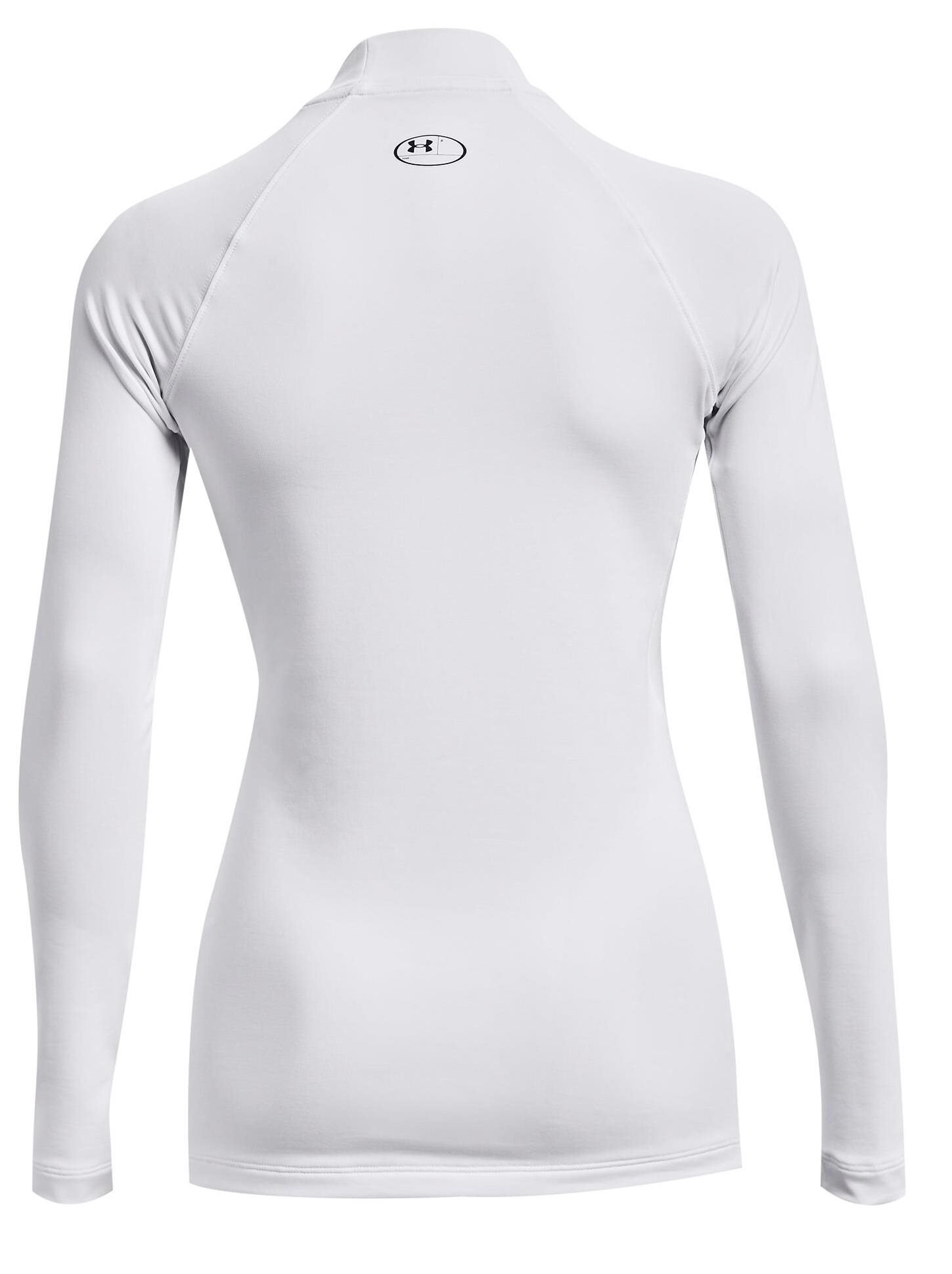 Under Armour Authentics Mockneck dam baslager, vit