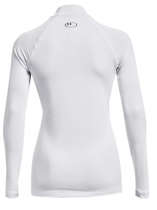 Under Armour Authentics Mockneck dam baslager, vit