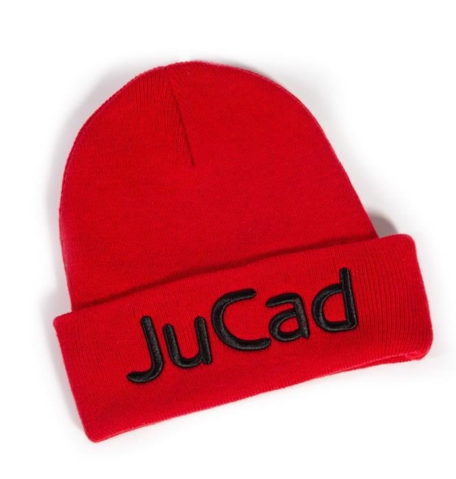 JuCad vintermössa, röd