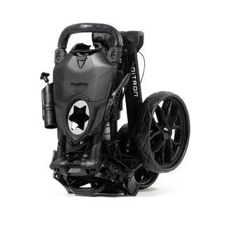 Bag Boy Nitron Auto-Open manuell vagn, vit/kobolt