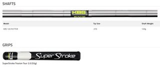 Cobra KING Vintage Widesport putter