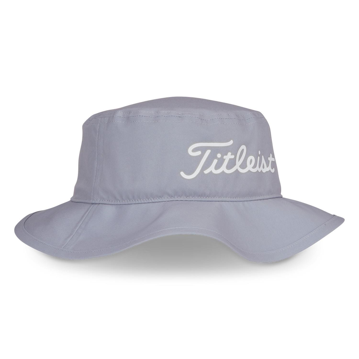 Titleist Breezer herr bucket hat, grå/vit