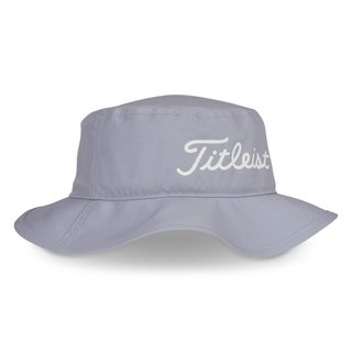 Titleist Breezer herr bucket hat, grå/vit