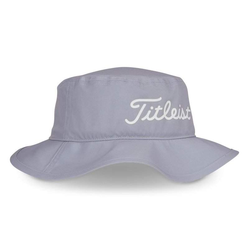 Titleist Breezer herr bucket hat, grå/vit