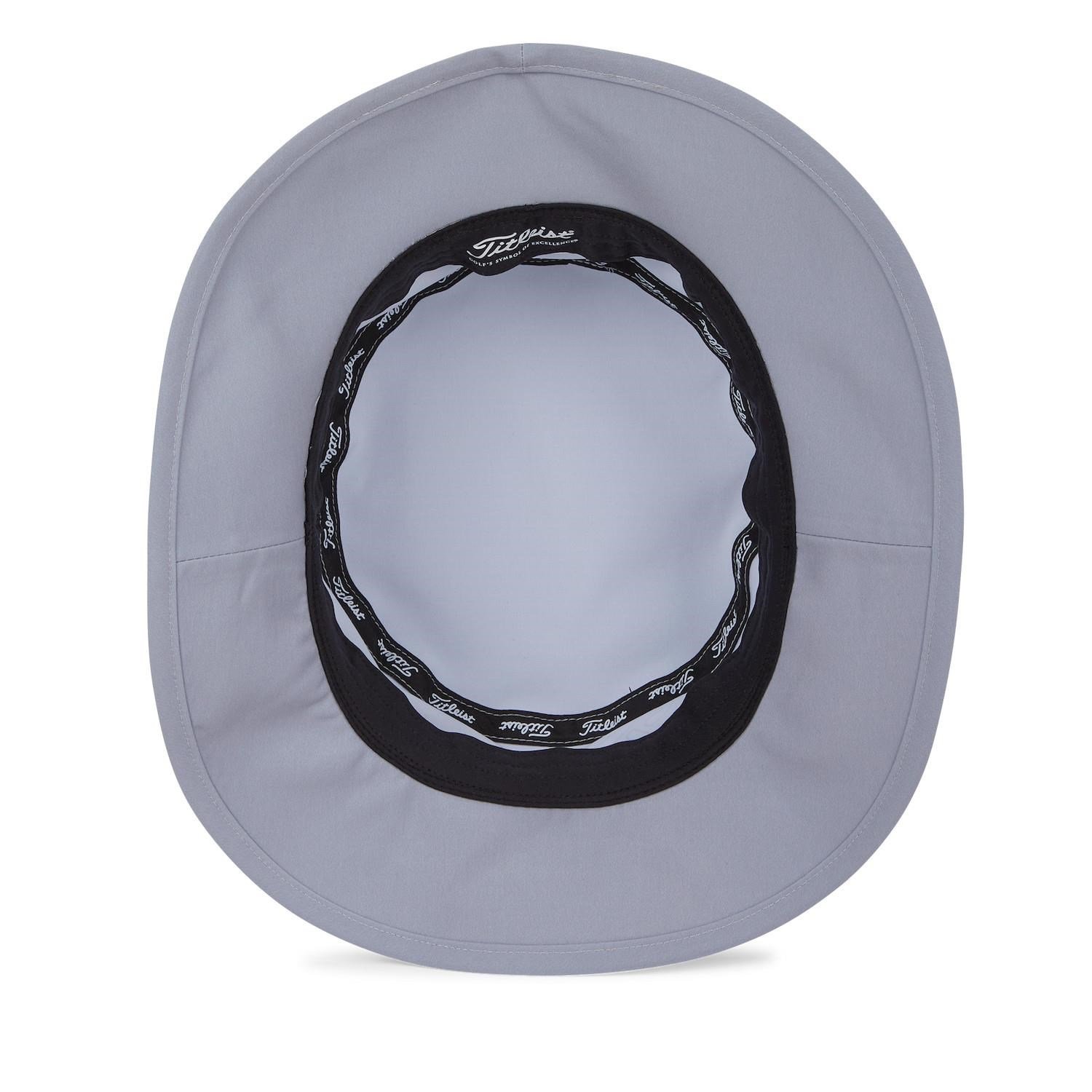 Titleist Breezer herr bucket hat, grå/vit