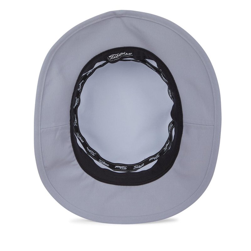 Titleist Breezer herr bucket hat, grå/vit