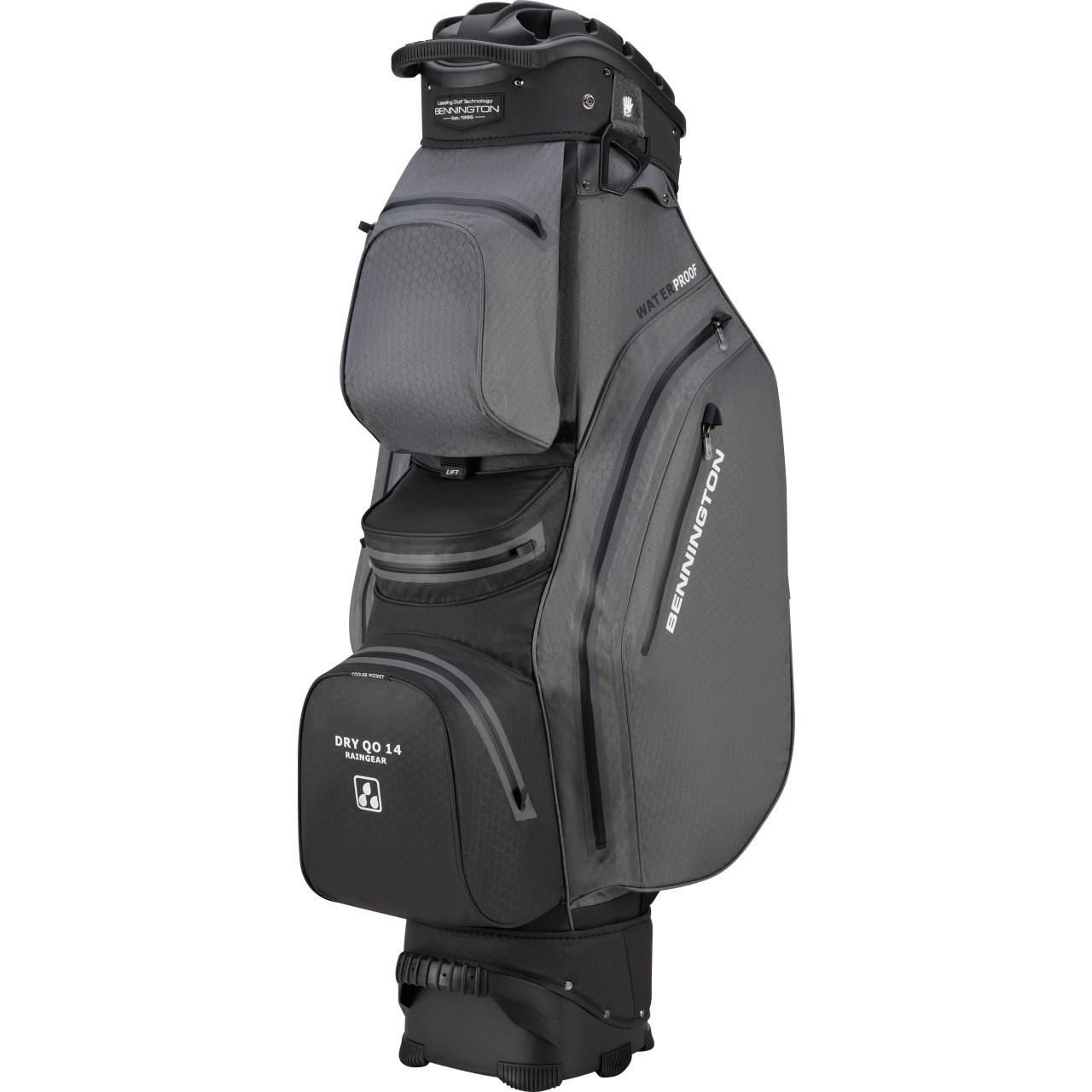 Bennington DRY-QO 14 Waterproof cart bag, grå/svart