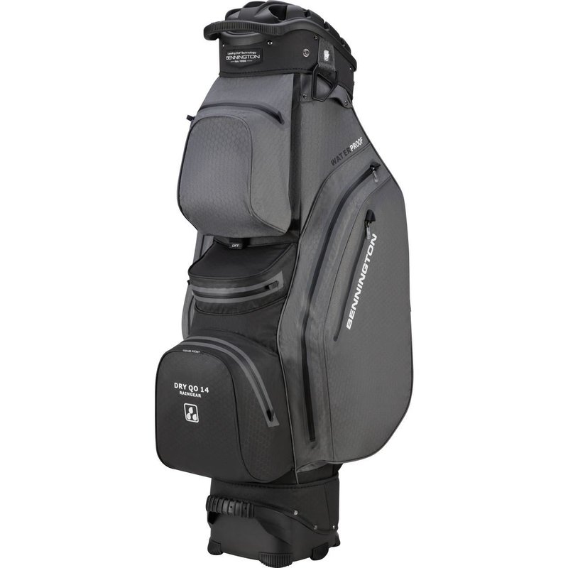 Bennington DRY-QO 14 Waterproof cart bag, grå/svart