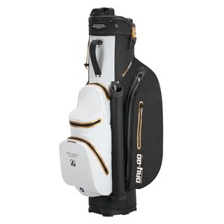 Bennington Dry QO 9 vattentät cart bag, svart/vit/guld
