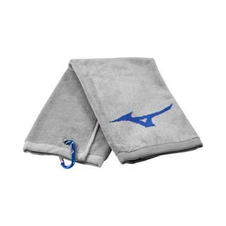 Mizuno RB Tri Fold golfhandduk, grå