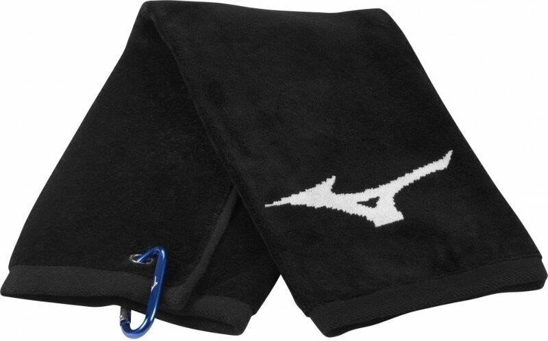 Mizuno RB Tri Fold handduk, svart