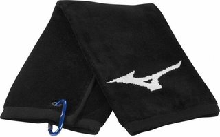 Mizuno RB Tri Fold handduk, svart