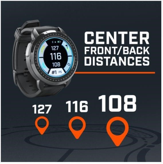 Bushnell iON Elite GPS golf watch, svart