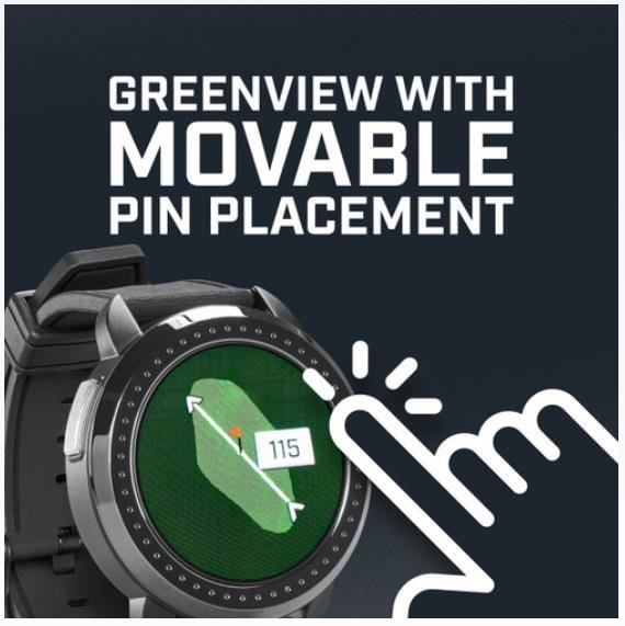 Bushnell iON Elite GPS golf watch, svart