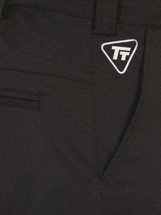 Tony Trevis slim fit herrbukser, svarte