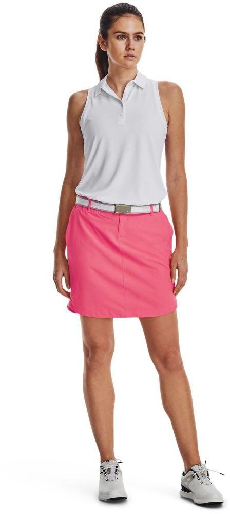 Under Armour Links Woven damgolfkjol, pink shock