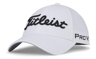 Titleist Tour Elite herr keps, vit/svart