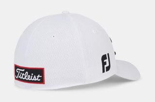 Titleist Tour Elite herr keps, vit/svart