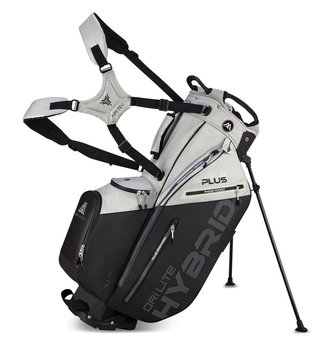 Big Max Dri Lite Hybrid Plus stand bag, grey/black