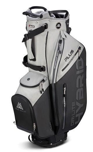 Big Max Dri Lite Hybrid Plus stand bag, grey/black