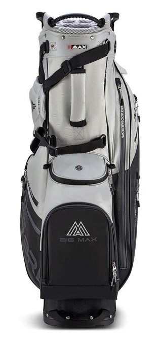 Big Max Dri Lite Hybrid Plus stand bag, grey/black