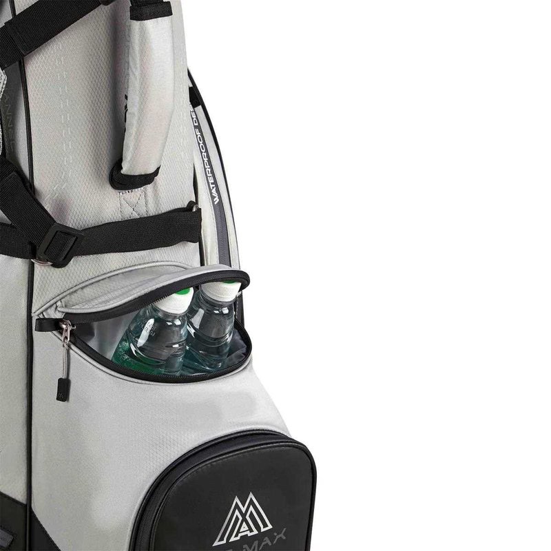 Big Max Dri Lite Hybrid Plus stand bag, grey/black