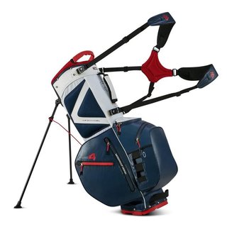 Big Max AQUA Hybrid 4 stand bag, navy/white/red
