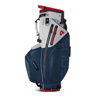 Big Max AQUA Hybrid 4 stand bag, navy/white/red
