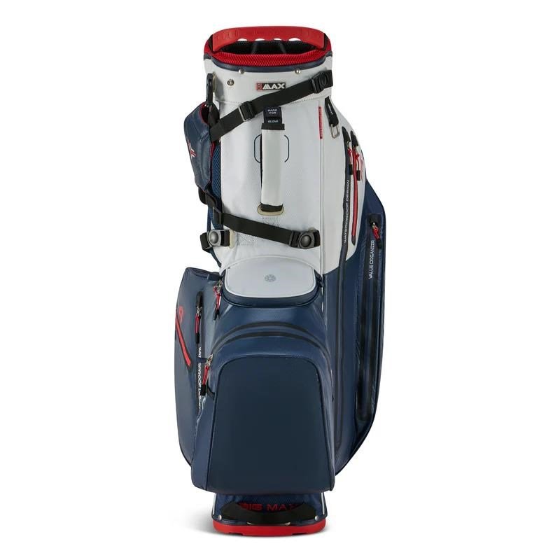 Big Max AQUA Hybrid 4 stand bag, navy/white/red