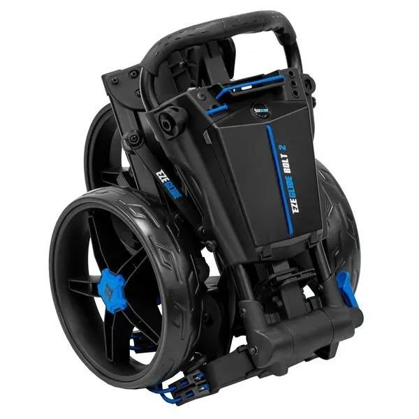 Ezeglide Bolt 2 + Easy Opening manuell vagn, svart/blå