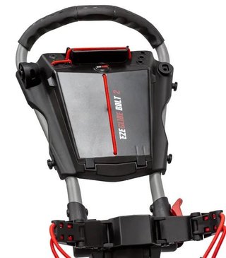 Ezeglide Bolt 2 + Easy Opening manuell vagn, grå/röd