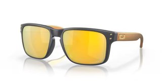 Oakley Holbrook Steel Colection Matte Carbon Prizm 24K Polarized solglasögon