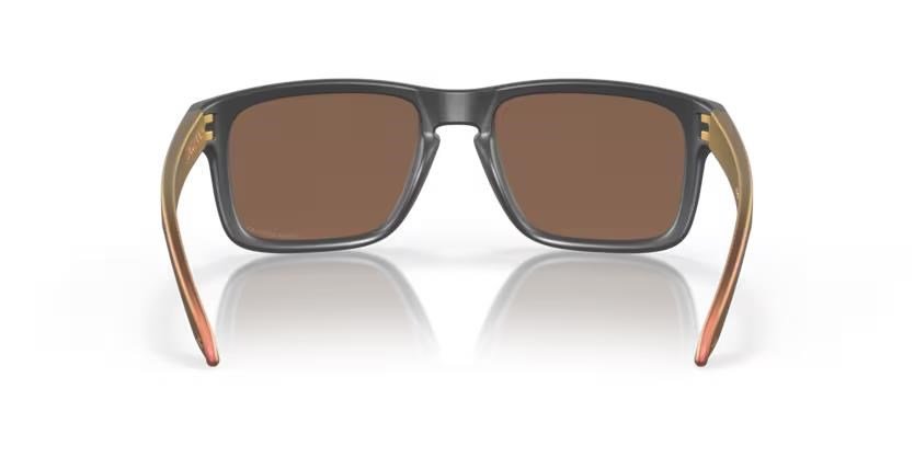Oakley Holbrook Steel Colection Matte Carbon Prizm 24K Polarized solglasögon