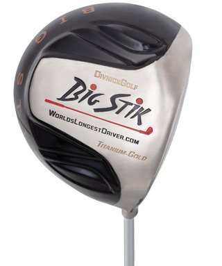 Divnick Big Stik Adjustable teleskopisk driver, 10.5°, RH, Illegally Large Head
