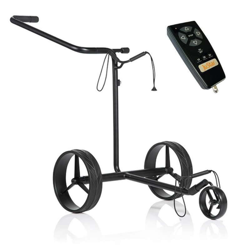 JuStar Black 1.0 elektrisk trolley med fjärrkontroll, svart