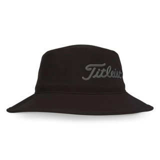 Titleist Players StaDry herr bucket hat, svart/kol