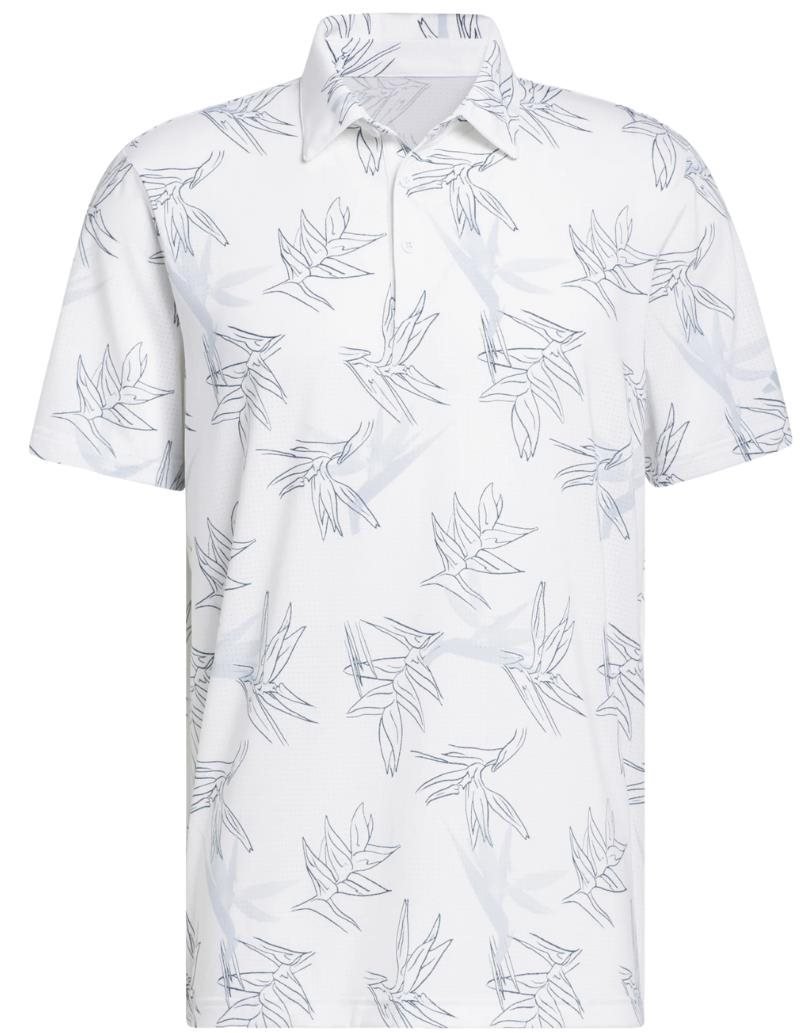 Adidas Oasis Mesh herr polo, vit