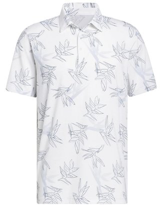 Adidas Oasis Mesh herr polo, vit