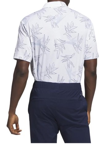 Adidas Oasis Mesh herr polo, vit