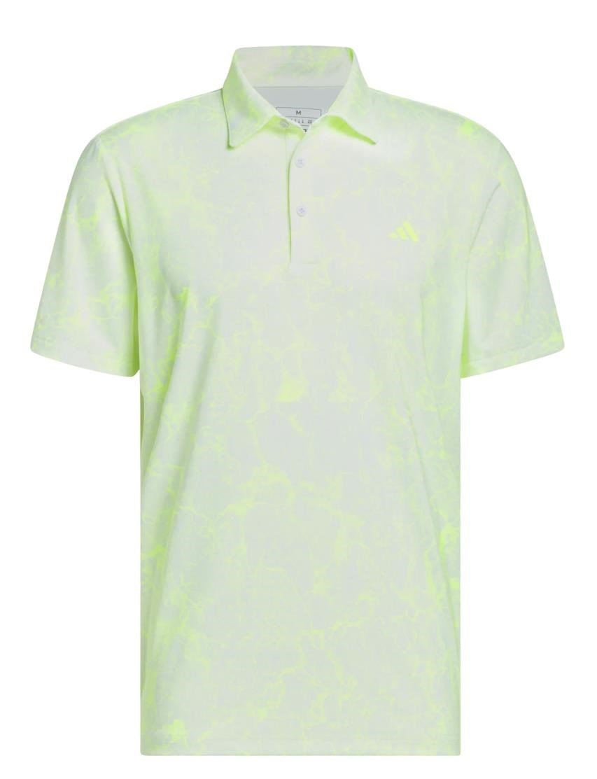 Adidas Ultimate365 Print herr polo, vit