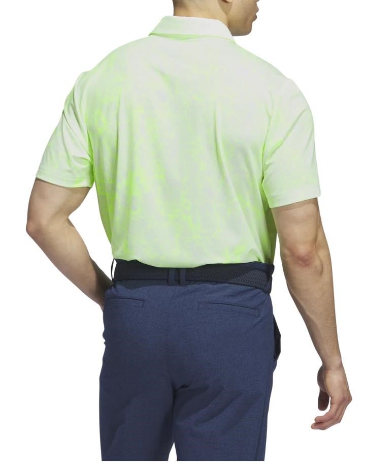 Adidas Ultimate365 Print herr polo, vit