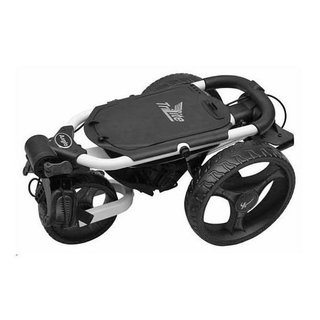 Axglo TriLite manuell trolley, vit/svart