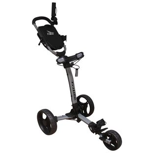 Axglo TriLite manuell golfvagn, grå/svart