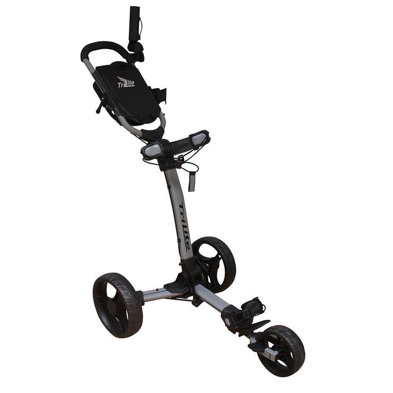 Axglo TriLite manuell golfvagn, grå/svart