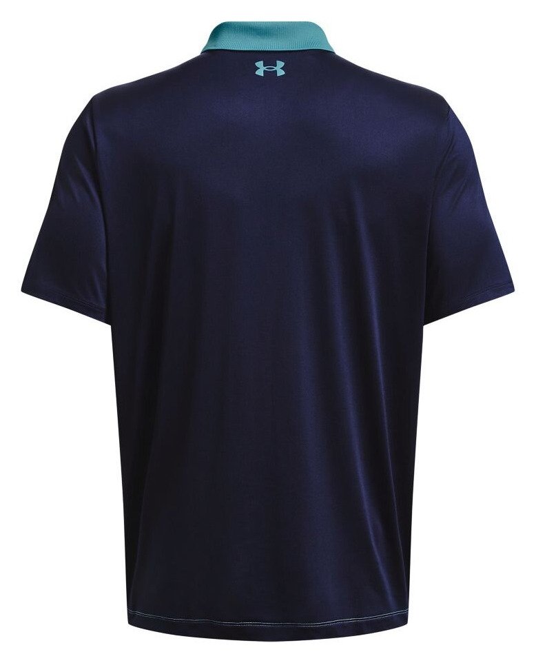 Under Armour Perf 3.0 Color Block herr polo, glacier blue