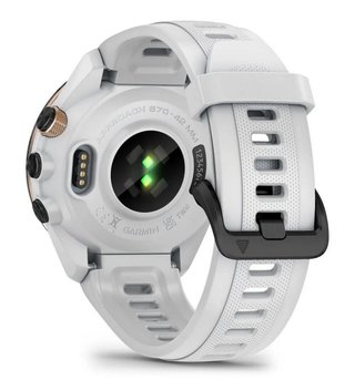 Garmin Approach S70 42mm GPS-klocka, keramisk svart/vit