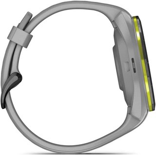 Garmin Approach S70 42mm GPS-klocka, keramisk svart/pulvergrå silikonrem