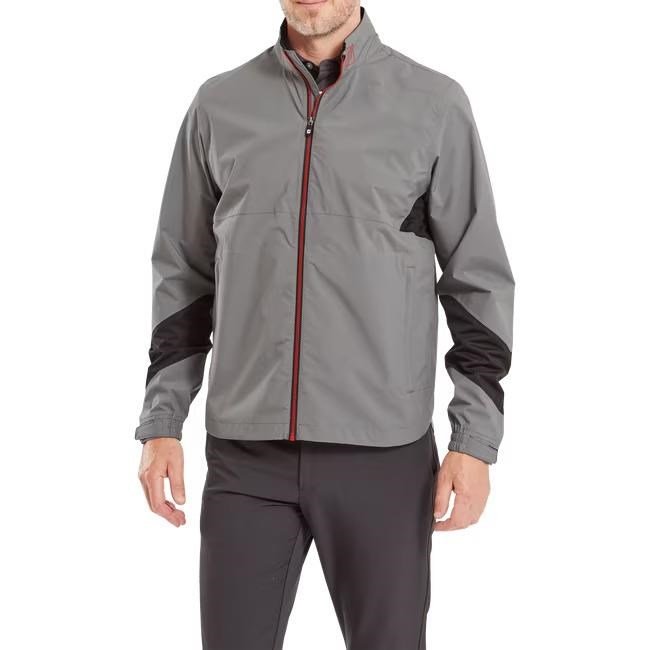 Footjoy HydroLite X herr jacka, charcoal/black/red
